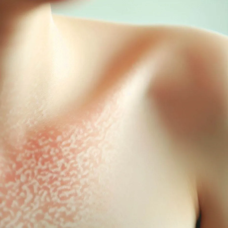 Alergia na nabiał - objawy skórne
