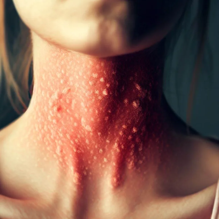 Alergia na szyi: Przyczyny